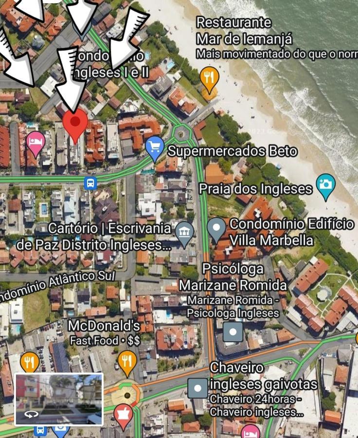 Appartement Apartamento 50Mts Praia Dos Ingleses à Florianópolis Extérieur photo